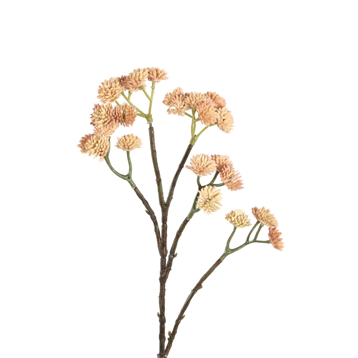 Gartenblume Kunstblume - hellbraun