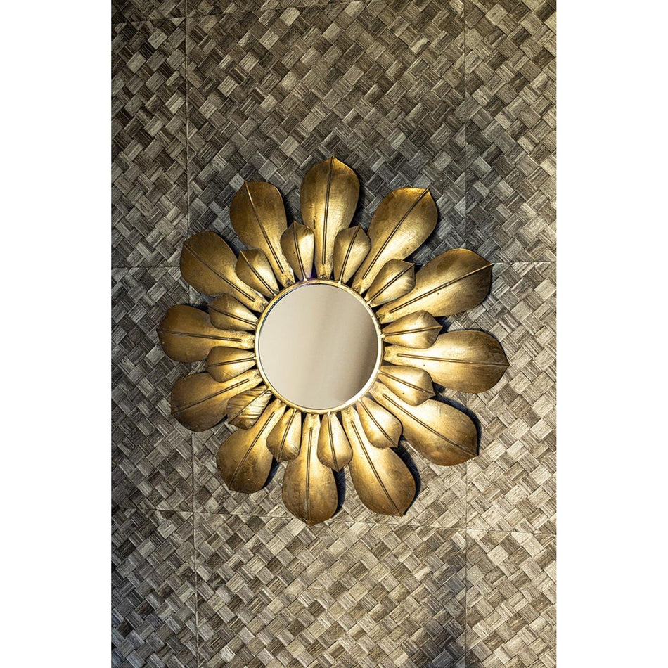 Wall mirror - Merdi Gold metal