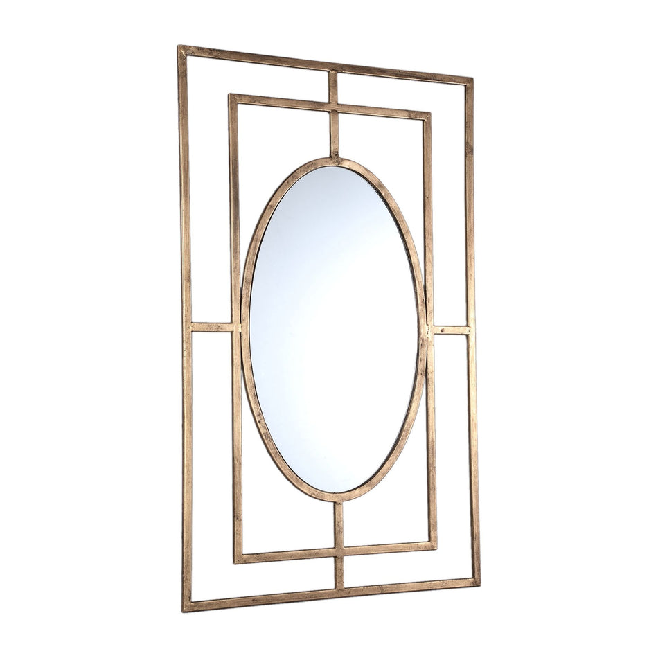 Wall mirror - Rion Gold Iron