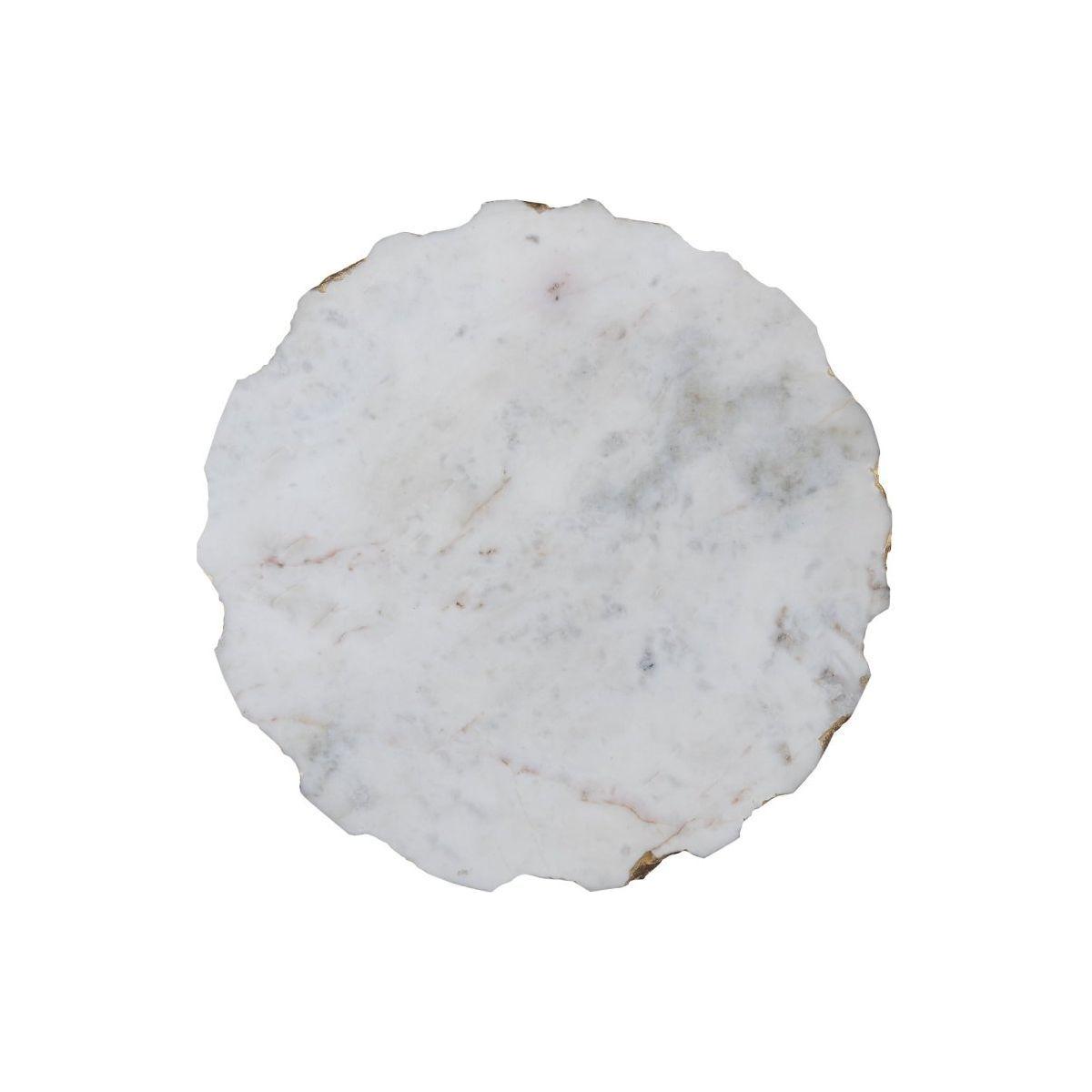 Beistelltisch - Alexa White Marble von PTMD - Esszett Luxury