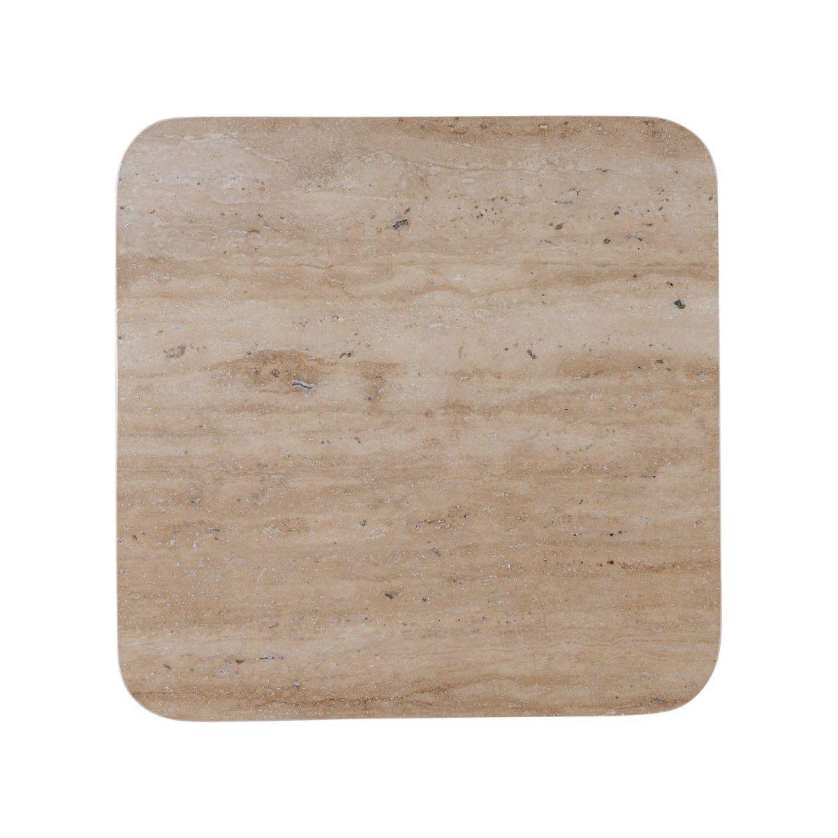 Beistelltisch - Bronson Cream Travertine von PTMD - Esszett Luxury