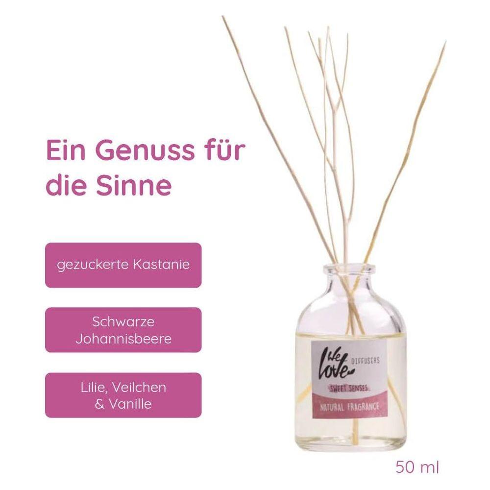 Diffuser - Sweet Senses 50ml von We Love The Planet - Esszett Luxury