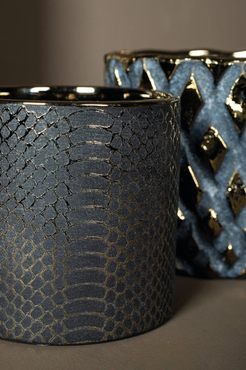 Keramiktopf - Mable Black von PTMD - Esszett Luxury
