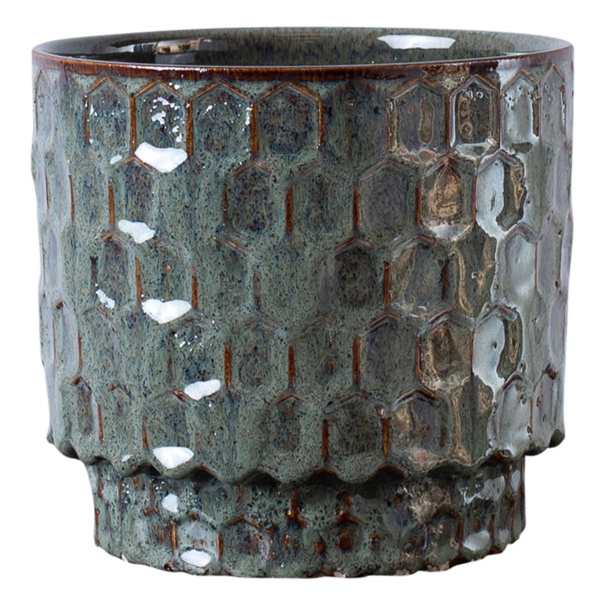 Keramiktopf - Yera Green von PTMD - Esszett Luxury